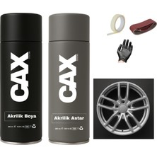 Araba Jant Sprey Endüstriyel Akrilik Özel Yapım Sprey Boya Seti 400 ml + Akrilik Astar
