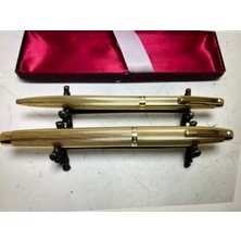 Sheaffer 1970 Ler Altın Uçlu ve Altın Kaplama Kalem Takımı