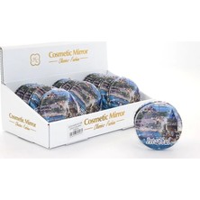 Taşlı Istanbul Tasarımı El Aynası Kalın ALK2488