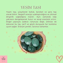 Crystal Atelier Sertifikalı Doğal Yeşim Taşı Salkım Üzüm Küpe, El Yapımı Doğal Yeşim Taşı Kadın Küpe, Jade Taşı Salkım Üzüm Küpe, El Yapımı Yeşim Doğal Taş Sallantılı Salkım Üzüm Küpe, Doğal Taş Küpe