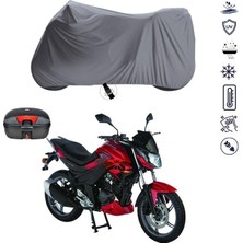 Salcano Sb 150 Çantalı  Bağlantı Tokalı  Uyumlu Solarblock Prime Motosiklet Brandası Örtüsü