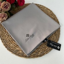 Silk Home Düz Renk Twill Eşarp Açık Gri LTH0205