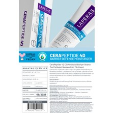 Laperas CeraPeptide 4D  Bariyer Onarıcı Ton Eşitleyici Nemlendirici Su Bazlı Yüz Kremi 75 ml