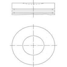 Mahle-Knecht-Behr 0401600 Motor Pıston Segman P206 Gtı P607 P406 Ym 806 P307 Expert P807 P407 C4 Xsara Iı C8 Jumpy Xsara Pıcasso C5 Evasıon 00 05 EW10J4 2.0 16V 85.00MM Std