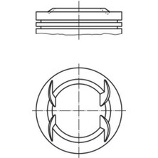 Mahle-Knecht-Behr 011PI00111000 Pıston Segman 79.00MM Std Z16XER A16XER Astra H J Insıgnıa Cruze
