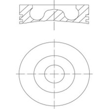 Mahle-Knecht-Behr 0280200 Motor Pıston Segman Std Jetta-Passat 2.0 Tdı Bkp-Bkd-Bma 81.00 028PI0000210086