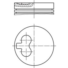 Mahle-Knecht-Behr 0400902 Pıston Segman Boxer Jumper Dj5 2.5 Duz 12V 92.50MM 0.50 Farklı < 01