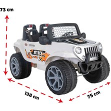 Pilsan Attack Çift Kişilik 12 Volt Kumandalı Araba