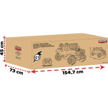 Pilsan Attack Çift Kişilik 12 Volt Kumandalı Araba