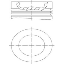 Mahle-Knecht-Behr 028PI00121000 Motor Pıston Segman Polo-Golf6-Caddy-Jetta-A3-Leon 79.50MM Caya-Cayb-Cayc-Cayd-Cfwa 1.2-1.6 Tdı Std