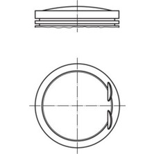 Mahle-Knecht-Behr 028PI00128000 Pıston Segman Std 82.51MM A3 A4 Leon Toledo Altea Superb Octavıa Passat 1.8tsı Tfsı Byt Bzb Caba Cabb Cabd Ceaa Cgya