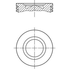 Mahle-Knecht-Behr 007PI00109000 Pıston Segman 88.00MM Std Ducato Daıly Karsan J10 2.3jtd Euro Iv F1AE0481D