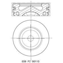 Mahle-Knecht-Behr 039PI00113002 Motor Pıston Segman 050 FOCUS-P308-P3008-P508-P5008-C4-DS5-DS4-1.6HDI-TDCI DV6C Euro5