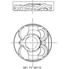 Mahle-Knecht-Behr 081PI00110000 Pıston Segman Std 77.00MM Bmw N13 B16 A F20 F30 F80 Mını N18 B16 A R55 R56 R58 R59 R60 Peugeot 5fw Ep6 5008 308 3008 207 Cıtroen C3 C4 I