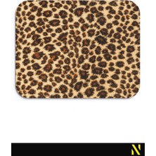 Nilizma Leopar Desenli Renkli Ergonomik Mouse Pad - 23 cm x 19 cm - Kaymaz Taban Ev ve Ofis Kullanımı Fare Altlığı Mousepad
