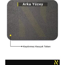 Nilizma Leopar Desenli Renkli Ergonomik Mouse Pad - 23 cm x 19 cm - Kaymaz Taban Ev ve Ofis Kullanımı Fare Altlığı Mousepad