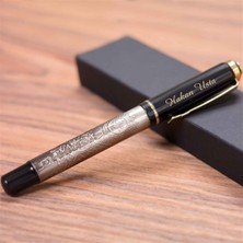 Kalemedair Kişiye Özel Osmanlı Tuğrası Kabartmalı Metal Roller
