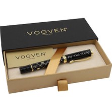 Vogven Marka Kişiye Özel Baklava Desenli Roller Kalem