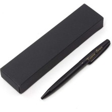 Kişiye Özel Kutulu Lüks Metal Tükenmez Kalem - Kağıt Kutu