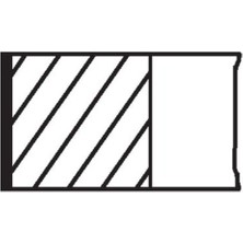 Mahle-Knecht-Behr 03090N2 Segman 81.51MM 0.50 Passat Caddy Iıı Golf V 2.0 Sdı 04-10 Bdj-Vw 2.0 Tdı Bkp Bkd Caaa Cbab