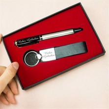 Kişiye Özel Kutulu Roller Imza Kalem​ ve Anahtarlık Seti