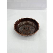 Imamoğlu Hamam Tası Eskitme Kahverengi - 20CM