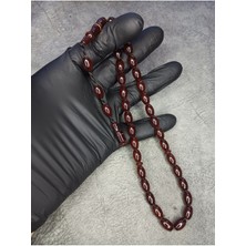 Sistemli Eskitme Üst Düzey Sıkma Kehribar Tesbih