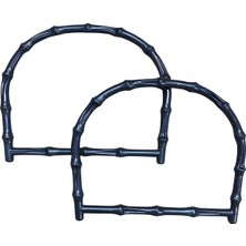 Bambu Görünümlü Akrilik Çanta Sapı 15*19 cm T4M