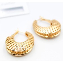 Öfi Telkari Halka Küpe - Altın