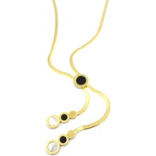 Öfi Italyan Zincir Kolye - Altın