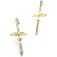 Öfi Elif Küpe - Altın