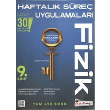 Kafa Dengi Yayınları 9. Sınıf Fizik Haftalık Süreç Uygulamaları