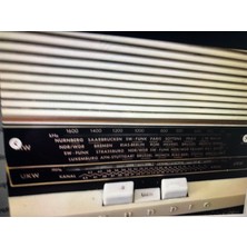 Grundig Type 88 Orjinal Fm’li Antika Lambalı Radyo