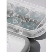 Buz Kalıbı Gri - 250 ml - 5 Pp - 12 Bölmeli - Yüksek Kalite Yapışmaz Silikon Buzluk - Bpa Içermez