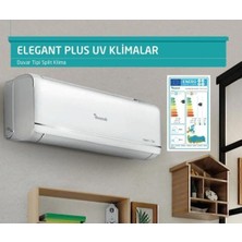 12000 Btu Baymak Elegant Plus Uv 12A++ Inverter Duvar Tipi Klima