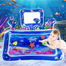 Renkli ve Eğlenceli Bebek Su Oyun Matı 1-2 Yaş, Yumuşak ve Güvenli Tasarım