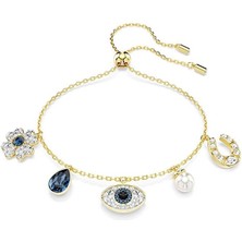 5692162 Swarovski Bilezik Symbolıca:bracelet Blu/gos M