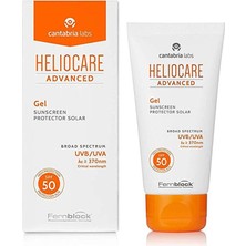 Heliocare Advanced Gel Güneş Koruyucu Jel SPF 50 Kadınlar İçin 50 ml Hafif Formlu Koruma
