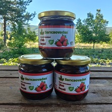 Sarıcaovadan Doğal Yayla Çileği Reçeli Yeni Üretim El Yapımı Çilek Reçeli 460 Gr