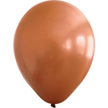 Yanık Turuncu Retro Balon 12 Inc 100'LÜ