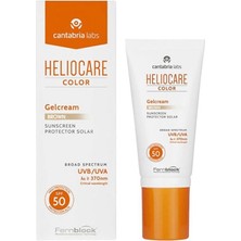 Heliocare Color Gelcream Brown Renkli Güneş Kremi Spf 50 50 ml