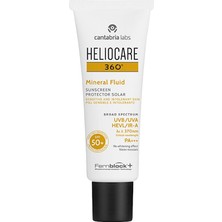 Heliocare 360 Mineral Fluid Spf+50 Güneş Koruyucu Krem 50 ml