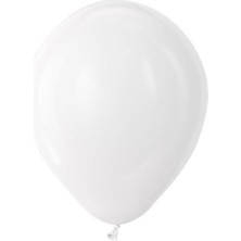 Beyaz Lateks Mini Balon 5 Inc 12 cm 10'lü