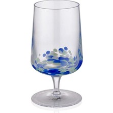 The Mia El Boyaması Şarap Kadehi 350 ml