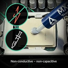 Mx-4 (Spatula Dahil, 4 G) - Premium Performance Termal Macun Tüm Işlemciler Için (Cpu, U - Pc, Ps4), Çok Yüksek Isı Iletkenliği, Uzun Dayanıklılık, Güvenli Kullanım, Iletken Değildir
