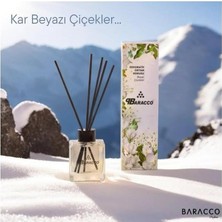 Beyaz Çiçek Aromalı Çubuklu Oda Parfümü – Baracco Doğal Ferahlık ve Zarafet (100 Ml)