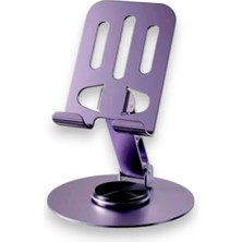 Storemax Derece Dönebilen Açı Ayarlı Masaüstü Metal Telefon ve Tablet Tutucu