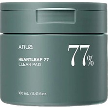 Anua Heartleaf 77% Clear Pad 160ML / 70 Pads - Kalp Yaprağı Vegan Eksfoliasyon Pedleri