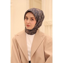 Silk Home Twill Ipek Eşarp - 11464-33 Lacivert