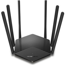 Mercusys MR50G, AC1900 Mbps, Gigabit Portları, Fiber Destekli, Access Point Modu, Wpa3, Mobil Uygulama ile Kolay Kurulum, Vpn Destekli, Mu-Mimo ve Beamforming Özellikli, Dual-Band Wi-Fi 5 Router